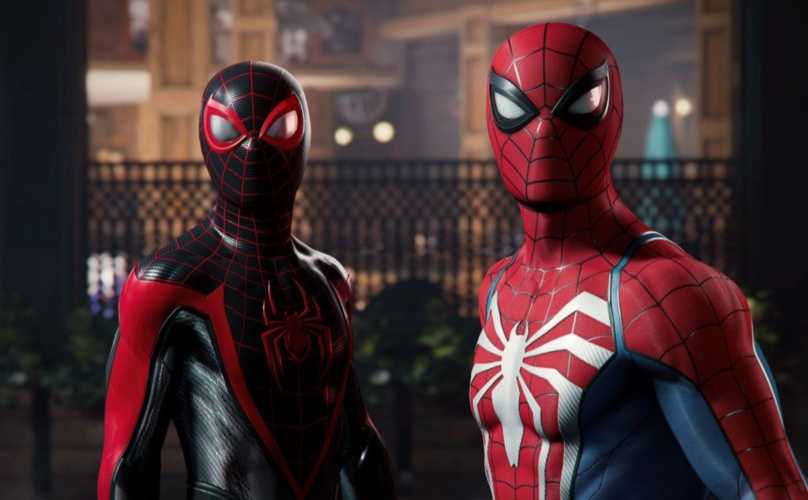 Spider-Man 2, Peter Parker And Miles Morales Side By Side 